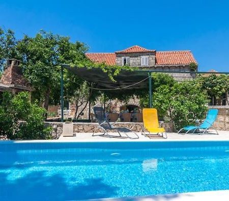 Rural Villa Forest With Private Pool Near Dubrovnik Gruda Kültér fotó